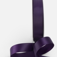 Лента атласная двухсторонняя №476 20мм*25&plusmn;1м виноградный TR