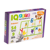 Настольная игра на память &laquo;Умное лото. Алфавит&raquo;, мемори, от 1 игрока, 3+
