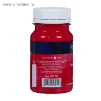 Краска акриловая художественная в банке 100 мл, ЗХК "Ладога", карминовая, 2227319