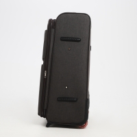 Чемодан большой 95 л (L), отдел на молнии, с расширением, кодовый замок, 3 колеса, 2 наружных кармана, цвет коричневый Чемодан большой 95 л (L), отдел на молнии, с расширением, кодовый замок, 3 колеса, 2 наружных кармана, цвет коричневый