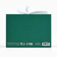 Коробка подарочная новогодняя складная двухсторонняя «Новогодние шары», 16.5 х 12.5 х 5 см, Новый год Коробка подарочная новогодняя складная двухсторонняя «Новогодние шары», 16.5 х 12.5 х 5 см, Новый год