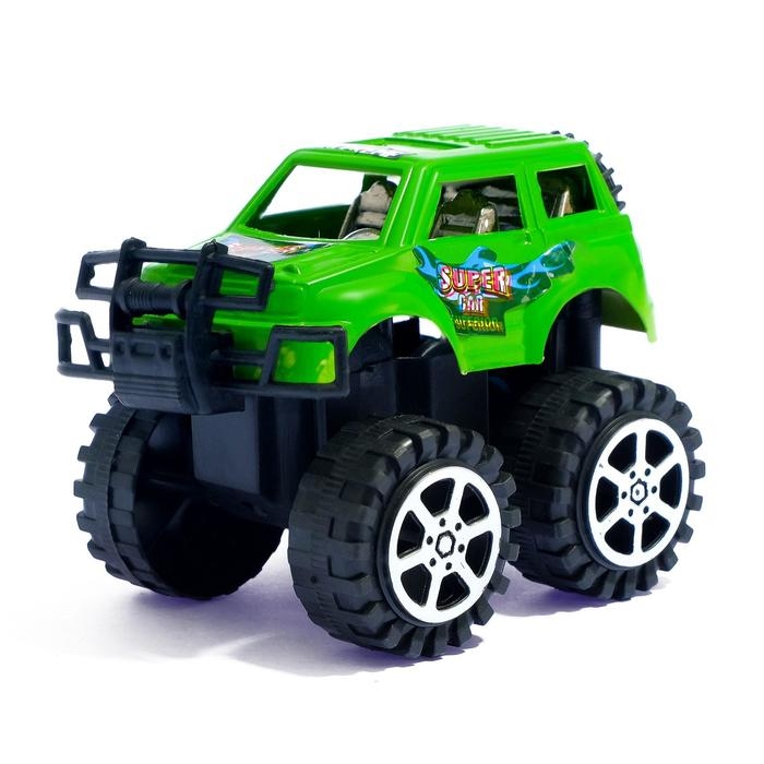 Машина инерционная &laquo;Джип&raquo;, цвета МИКС