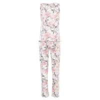 Комплект женский домашний (майка/брюки), цвет молочный, размер 52