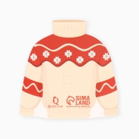 Новый год! Брошь &laquo;Пингвин танцующий&raquo;, цветная в серебре