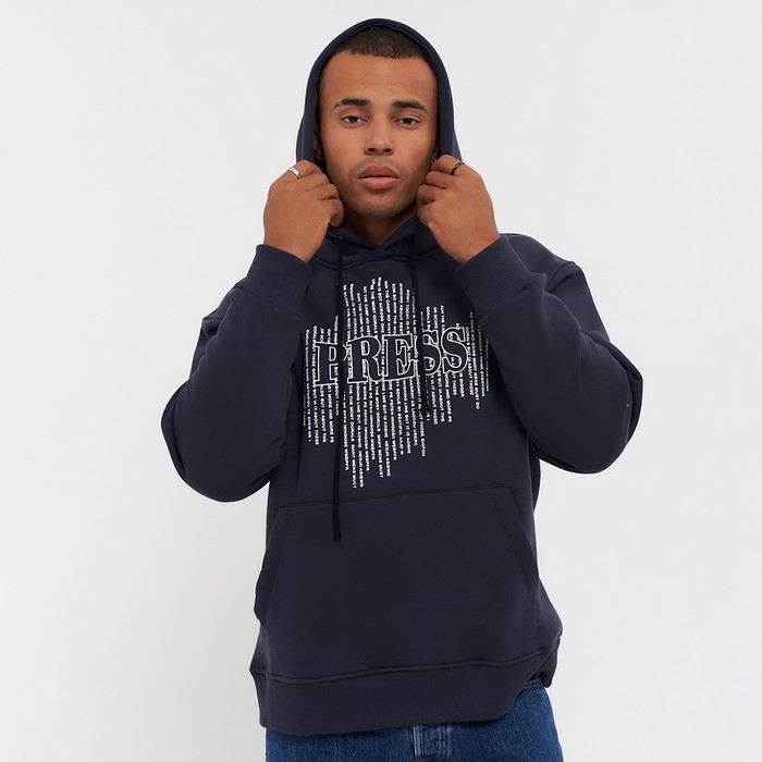 Толстовка мужская НАЧЁС, цвет тёмно-синий, размер 48 (L) Толстовка мужская НАЧЁС, цвет тёмно-синий, размер 48 (L)