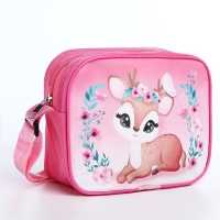 Сумка детская для девочки через плечо "Оленёнок" 17х13х5 см Сумка детская для девочки через плечо "Оленёнок" 17х13х5 см