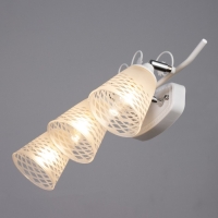 Бра "Богемия" 3х14 40Вт белый 47,5х23х23см Бра "Богемия" 3х14 40Вт белый 47,5х23х23см