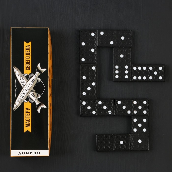 Подарочный набор «Лучший рыбак», карты, домино, стопки 3шт Подарочный набор «Лучший рыбак», карты, домино, стопки 3шт