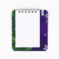 Подарочный набор новогодний, блокнот и мини ручка, 32 листа &laquo;С Новым годом! Символ года&raquo;