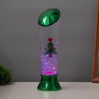 Лава лампа «Елка» LED 3хААА, USB зеленый 6,5х6,5х23,7см Лава лампа «Елка» LED 3хААА, USB зеленый 6,5х6,5х23,7см