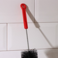 Ёрш чистящий Доляна, гибкий, 71&times;5,5 см, цвет чёрный