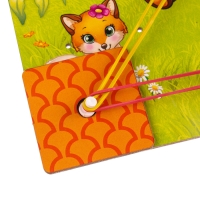 Геоборд с доп. элементами &laquo;Мамы и дети&raquo; 20&times;20 см