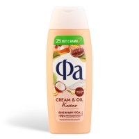 Гель для душа Fa Cream & Oil &laquo;Какао&raquo;, 250 мл