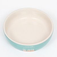 Миска керамическая "Для кроликов" 300мл, 12 х 3,5 см Миска керамическая "Для кроликов" 300мл, 12 х 3,5 см