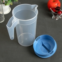 Кувшин с крышкой, 1,2 л, цвет МИКС Кувшин с крышкой, 1,2 л, цвет МИКС