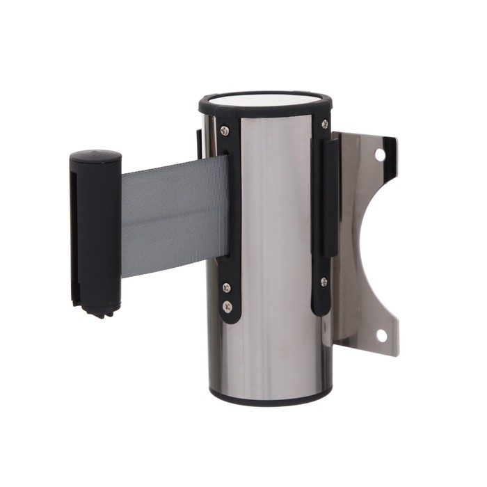 Настенный блок с вытяжной лентой-180см, серая, высота-13,5см, ширина 11см Настенный блок с вытяжной лентой-180см, серая, высота-13,5см, ширина 11см