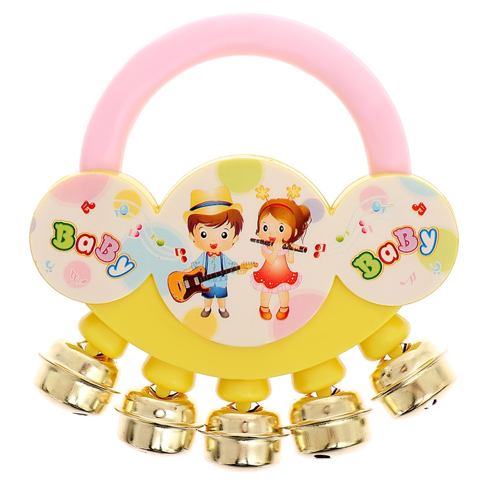 Бубен детский &laquo;Малышок&raquo;, цвета МИКС