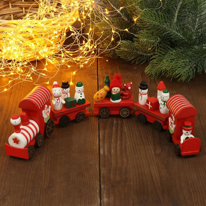 Сувенир Сувенир "Новогодний поезд", 39,5 см