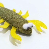 Игрушка для кошек &laquo;Рак&raquo; из кошачьей мяты, 7.5 х 2 см