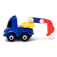 Пластмассовый конструктор &laquo;Стройтехника&raquo;, 20 деталь, МИКС