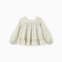 Блузка для девочки MINAKU &laquo;Ромашки&raquo;, цвет молочный, рост 110 см