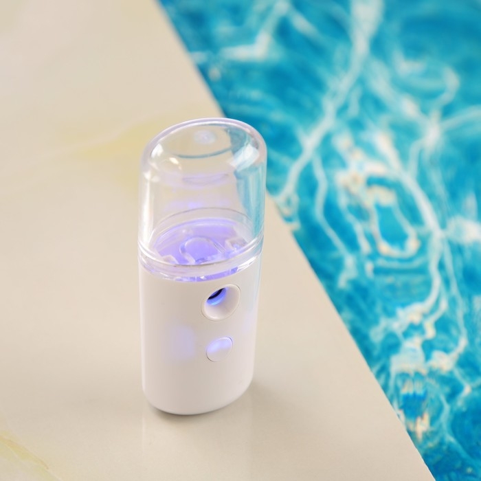 Увлажнитель Luazon LHU-01, для лица, карманный, 5 Вт, USB (в комплекте), АКБ, белый Увлажнитель Luazon LHU-01, для лица, карманный, 5 Вт, USB (в комплекте), АКБ, белый