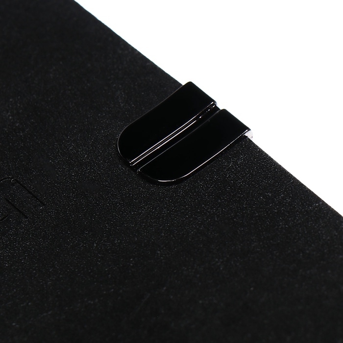 Еженедельник датир 2025г 175х95мм мягк обл иск кож 64л ESCALADA, бл тис, бл 70 г/м&sup2;,чёрный