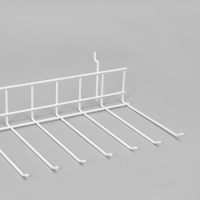 Крючок-гребенка 55&times;21&times;4 см, цвет белый