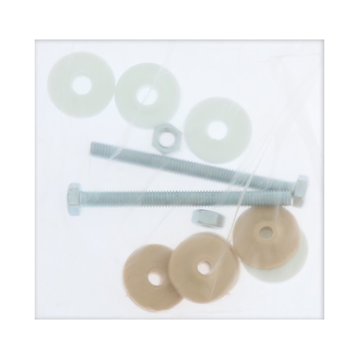 Арматура для смывных бачков Арматура для смывных бачков "РБМ" АС-17.3, "Стоп-Слив", с нижней подводкой, кнопка белая