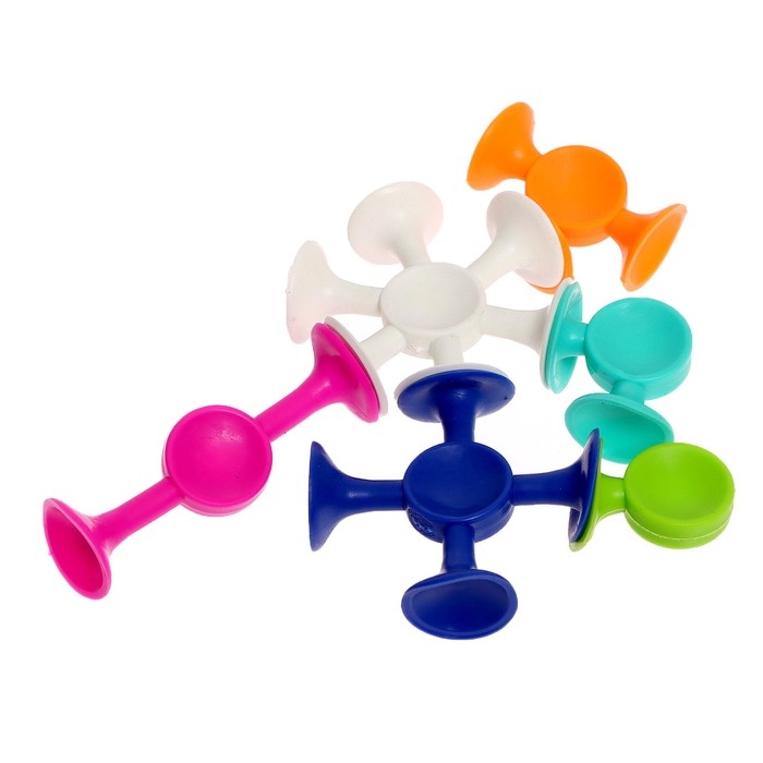 Конструктор &laquo;Забавные присоски&raquo;, 45 деталей