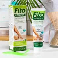 Натуральный &laquo;Фитодепилятор&raquo; с экстрактом тысячелистника, зверобоя и маслом чайного дерева, 100 мл