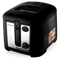 Фритюрница BRAYER 2832BR-BK, 1800 Вт, 2,5 л, 130-190 &deg;C, чёрная
