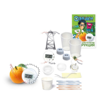 Набор для опытов 3 в 1 «Природное электричество», электронный циферблат Набор для опытов 3 в 1 «Природное электричество», электронный циферблат