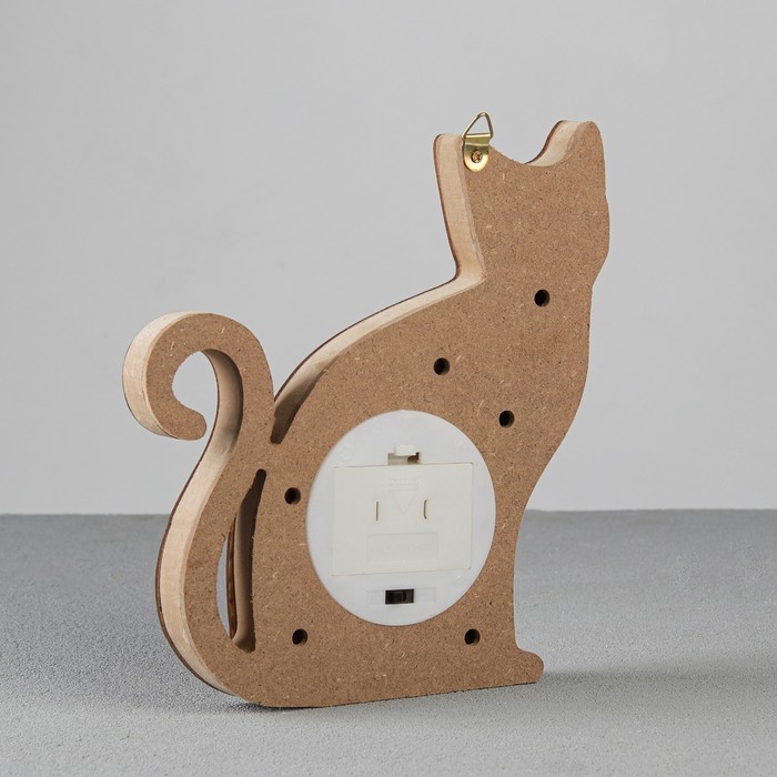 Светильник ночник &laquo;Котик&raquo;, 17,2 х 18,9 см