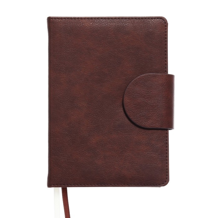 Ежедневник датированный 2024 A5 176 листов, deVENTE.Norwich, твёрдая обложка с поролоном из искусственной кожи, ляссе, кремовый блок 70 г/м2, коричневый Ежедневник датированный 2024 A5 176 листов, deVENTE.Norwich, твёрдая обложка с поролоном из искусственной кожи, ляссе, кремовый блок 70 г/м2, коричневый