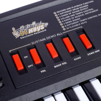 Синтезатор &laquo;Супермузыкант&raquo; с микрофоном, 44 клавиши, работает от сети и от батареек