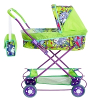 Коляска кукольная № 7, цвета МИКС Коляска кукольная № 7, цвета МИКС