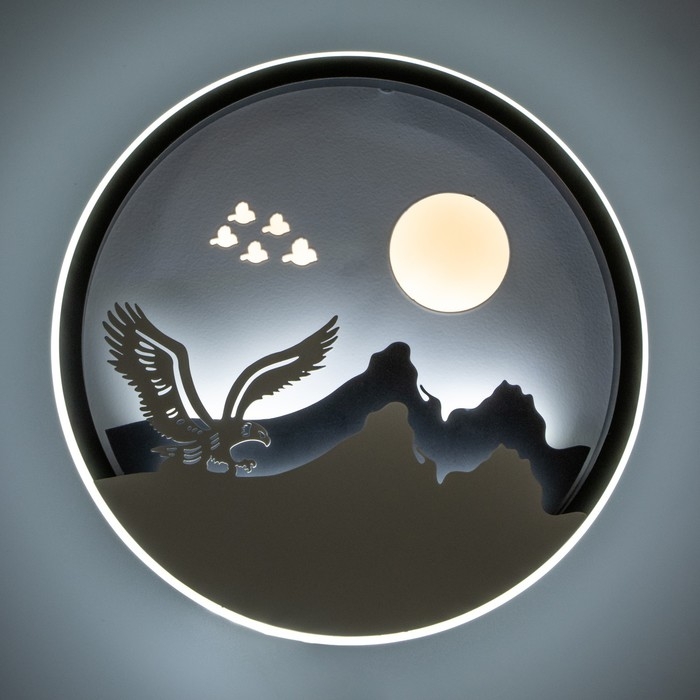 Бра "Альба" LED 24Вт 4000К белый 24,5х5х24,5см