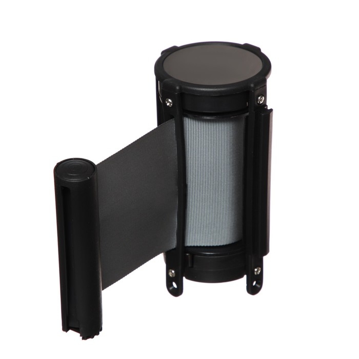 Кассета с вытяжной лентой-280см серая, высота-13см, ширина 6.6см, ширина ленты-80мм Кассета с вытяжной лентой-280см серая, высота-13см, ширина 6.6см, ширина ленты-80мм