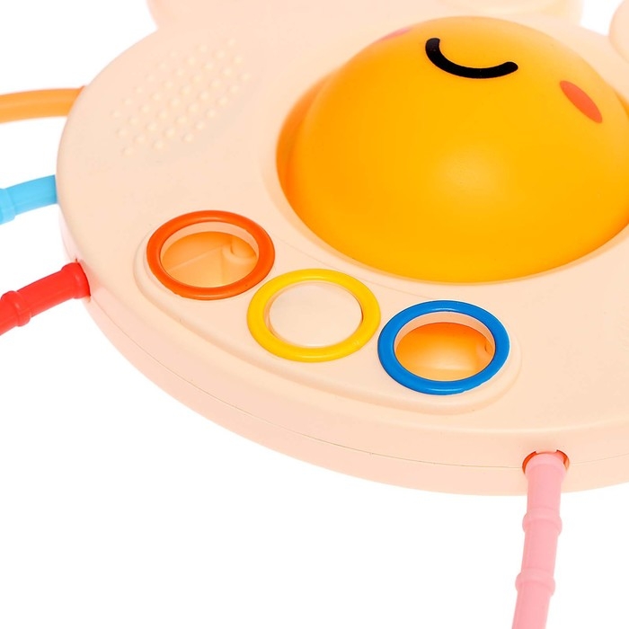 Развивающая игрушка &laquo;Ловкий крабик&raquo;, с тактильными резиночками