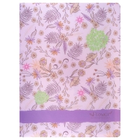 Папка с 30 вкладышами Calligrata "Цветы" А4, пластик, 400 мкм, МИКС Папка с 30 вкладышами Calligrata "Цветы" А4, пластик, 400 мкм, МИКС