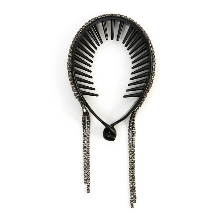 Заколка для волос со стразами &laquo;Present for you&raquo;, 12.5 х 7 х 1.5 см