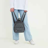 Рюкзак школьный на молнии, цвет тёмно-серый