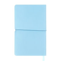 Планинг карманный недатированный, 80 листов, 100х170 мм, deVENTE.Jane, мягкая обложка ПВХ, на резинке, перфорация, ляссе, блок 70%, голубой