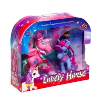 Набор &laquo;Сказочные пони&raquo; с наклейками и аксессуарами