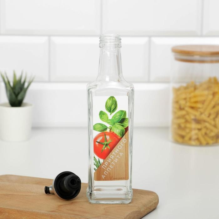 Бутылка для масла, распылитель с дозатором «Приятного», 250 мл Бутылка для масла, распылитель с дозатором «Приятного», 250 мл