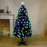 Ёлка фиброоптическая "Звезда" 150 см d нижнего яруса 76 см 170 веток Ёлка фиброоптическая "Звезда" 150 см d нижнего яруса 76 см 170 веток