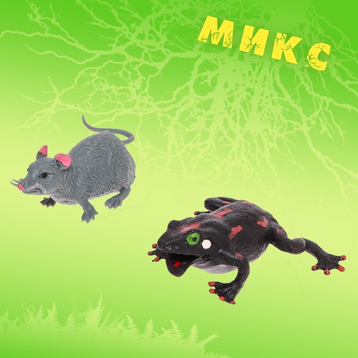 Фигурка-тянучка &laquo;Животные со всего света&raquo;, МИКС