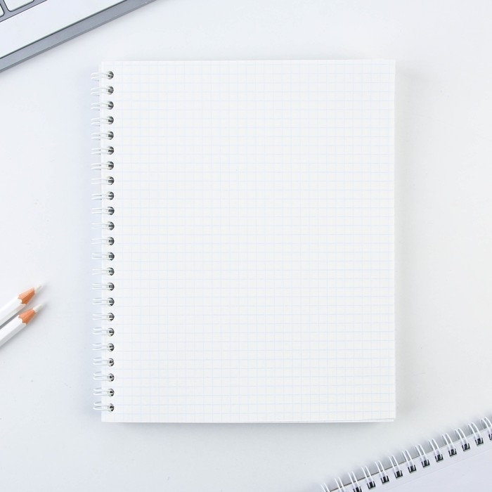 Тетрадь в клетку, 96 листов А5 на спирали, Lady, обложка мелованный картон 215 г белизна 96%