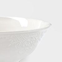 Тарелки глубокие WY Venecia, 580 мл, 17&times;5 см, набор 2 шт., фарфор, белые